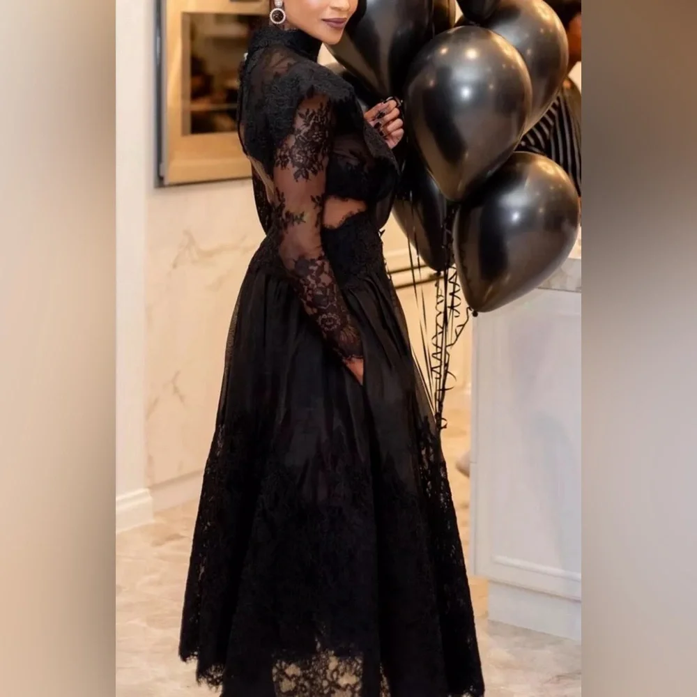 Zimmermann Runway Sensory Lace Linen and Silk Gown - Picture 3 of 16